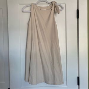 Susana Monaco Almond Sheath Dress With Bow